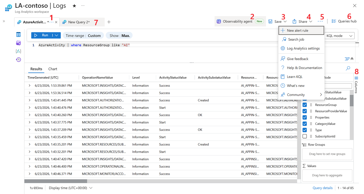 log-analytics - Microsoft diagram